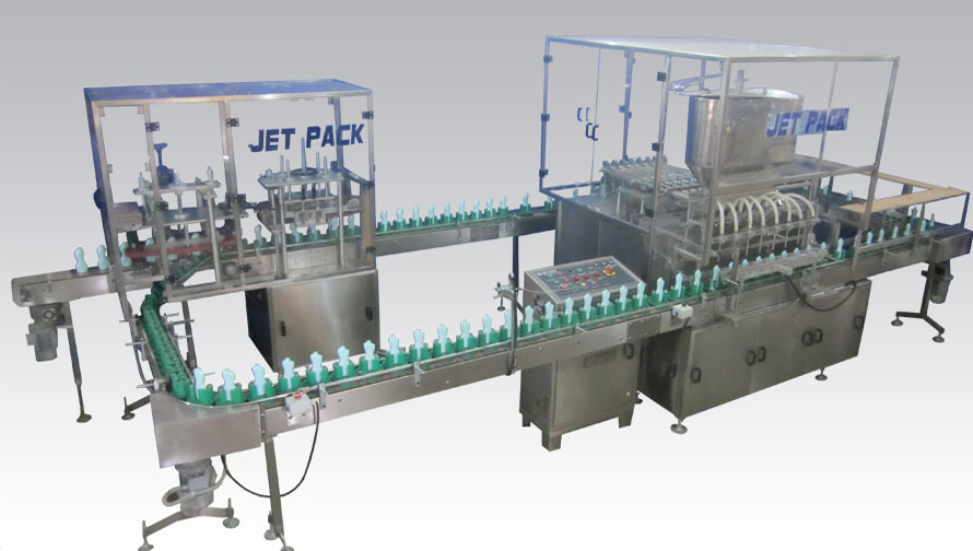 Automatic Single Head Eight Nozzle Cream Filling Line